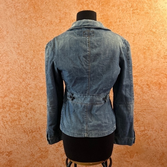 LEE Denim Blazer Size Medium - Picture 2 of 9